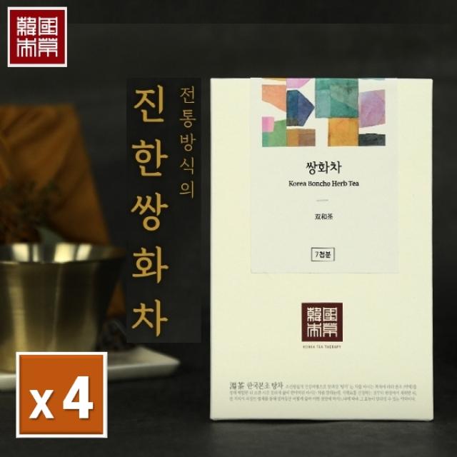 [본랩 김소형원장] 전통 쌍화탕 방식의~ 진한 쌍화차 4개 (5gx7티백x4ea), 단품