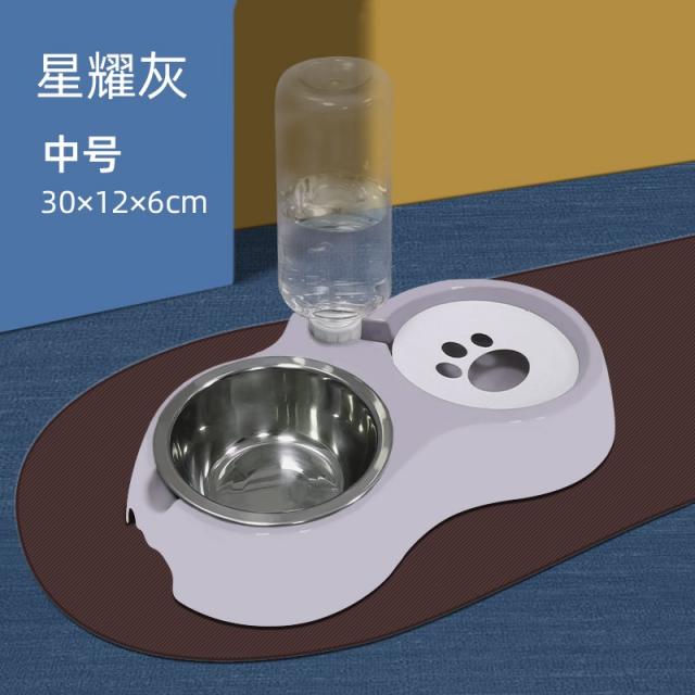 해외 강아지 개 고양이 밥그릇 급식기, 옵션01, 01.캣츠아이 공용/헤엄 더하기