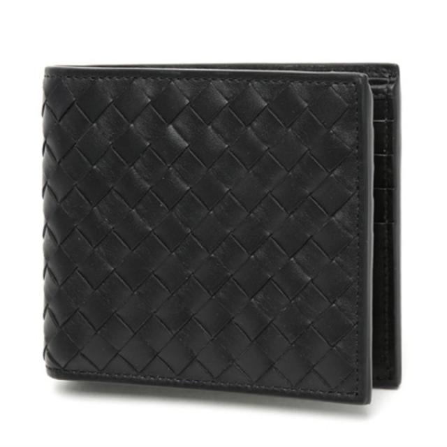 bottegaveneta 보테가베네타 네로 인트레치아토 113993 V4651 1000 남성 반지갑