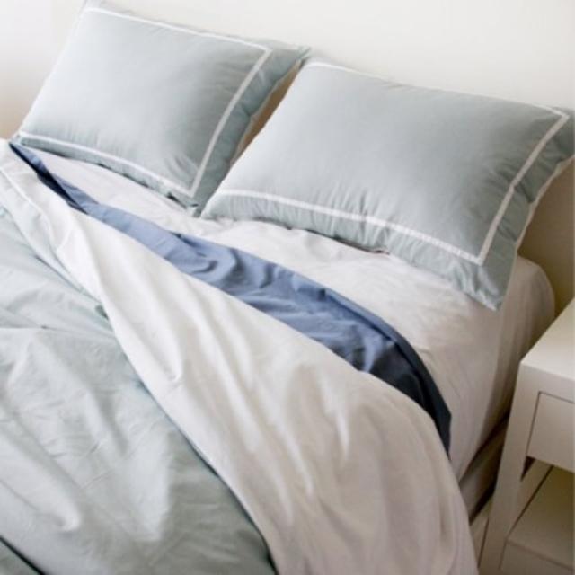 [텐바이텐] Lightblue white lining bedding set (modern), 옵션선택