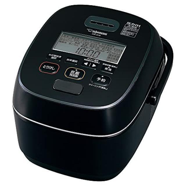 상인 밥솥 압력 IH 밥솥(5.5합 밥) 블랙 ZOJIRUSHI 극히 밥 NW-JX10-BA