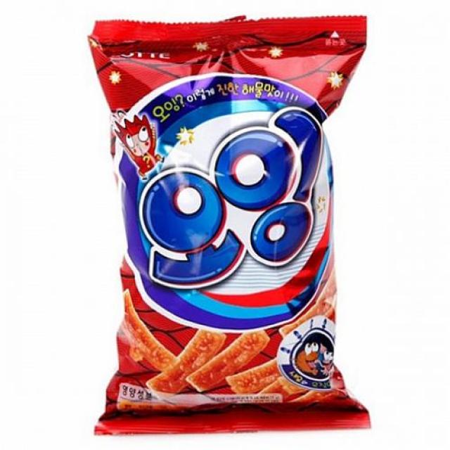 진성플러스 롯데 오잉 75gx20개 오징어 스낵, 1