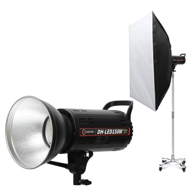 자연광 인물 사진 배경 상품 음식 1인 개인 방송 촬영 조명 썬빔라이트 + 이동식 스탠드 + 소프트박스 세트, 1세트, KIT-SUN09