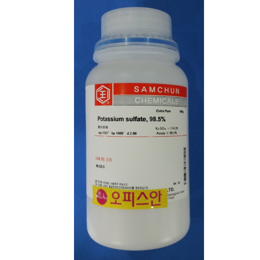 오피스안 황산칼륨(kor)Potassium sulfate 98.5-99% DAE-EP(500G) (d) 시약