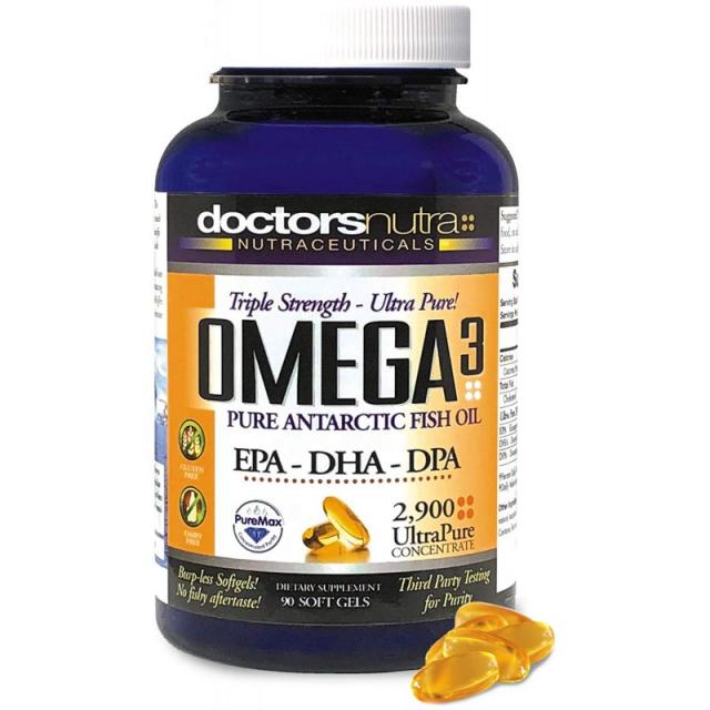 닥터 Nutra Nutraceuticals의 Natural Wild Omega 3 DPA 어유 보충제-2 900 밀리그램 삼중 강도 초 고순, 1