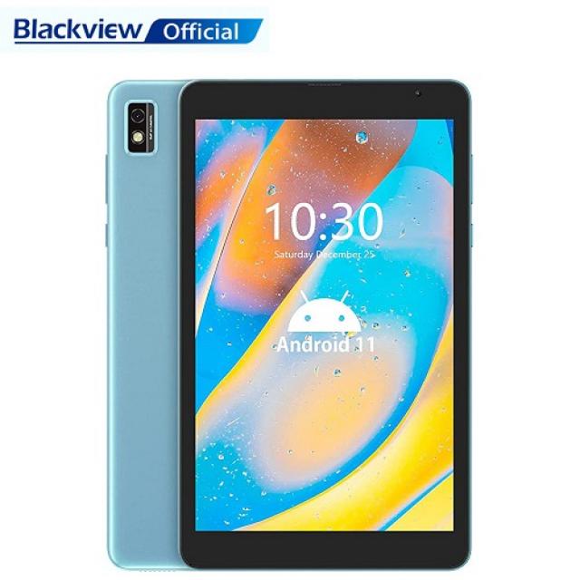 Blackview Tab6 태블릿 8인치 Android 11 WiFi+LET 패드 태블릿p 3GB+32GB, 마카롱 블루