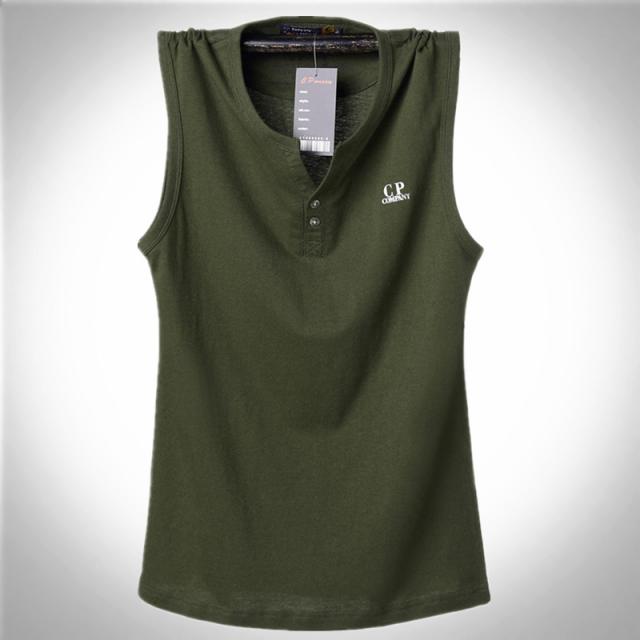 브랜드 달 여름민소매티셔츠 순면 코튼 와이드 루즈핏 속적삼 남끼 캐쥬얼 운동 나시