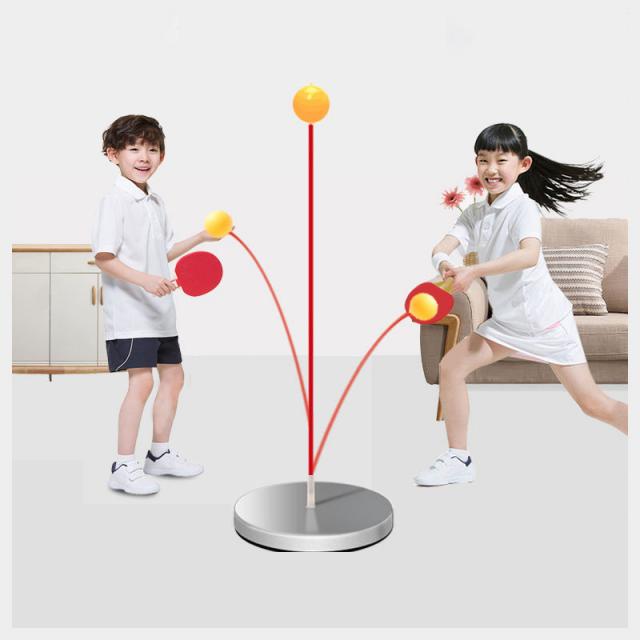 Futtest 싱글 탁구 셀프연습 실내탁구 훈련 연습기, 스테인레스