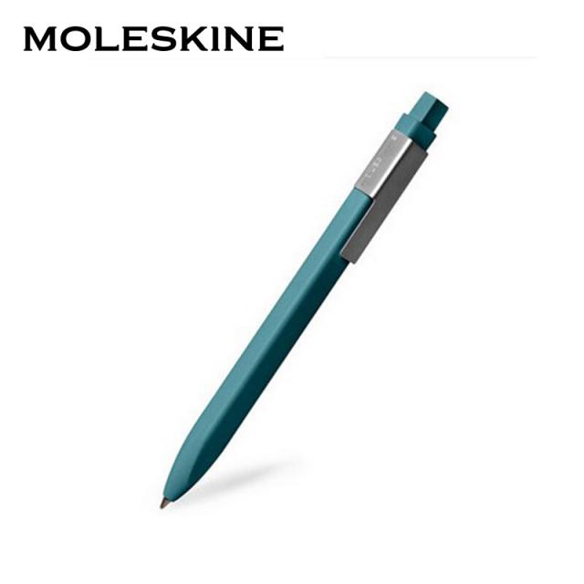 Moleskine 컬러 누 름 식 수축 볼펜 1.0mm 바 운 드 그린 9788867326648