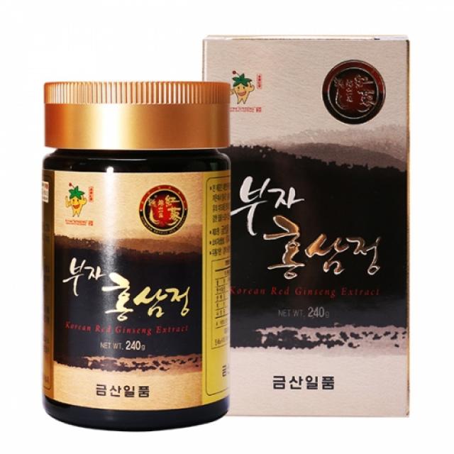 부자 홍삼정 240g 홍삼농축액 홍삼진액 부자인삼 진세노사이드1g기준10m/mg, 1개