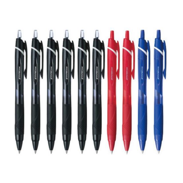 유니 제트스트림 단색 볼펜 혼합색상 10개 SXN-150-38 SXN-150-05 SXN-150C-05 SXN-150-07 SXN-150C-07 SXN-150-10, 단색볼펜 0.7mm 혼합10개(흑6청2적2)