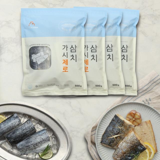 피터씨마켓 가시제로 국산 순살삼치 4개세트 아이반찬, 4팩, 500 g 이상