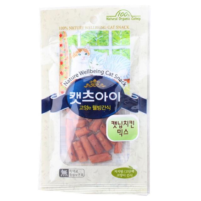 캣츠아이 치킨믹스 22g (캣닢함유) (고양이간식), 다판다사이소 1