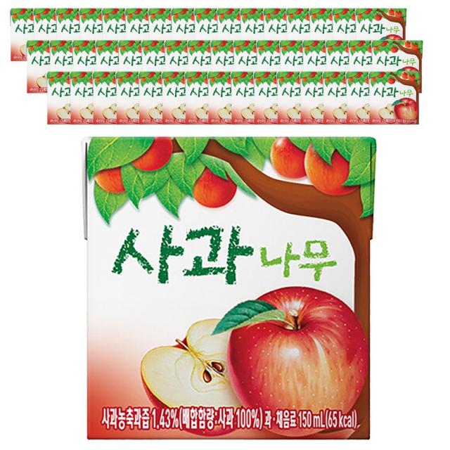 서울우유 사과나무 150ml, 48개, 150ml