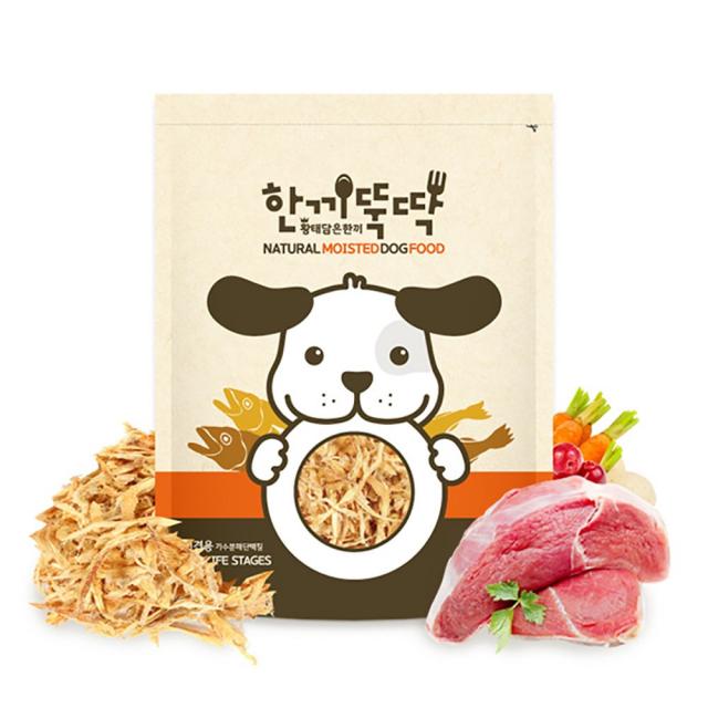 한끼뚝딱 황태와 소고기 반려동물 습식사료, 3kg, 1개