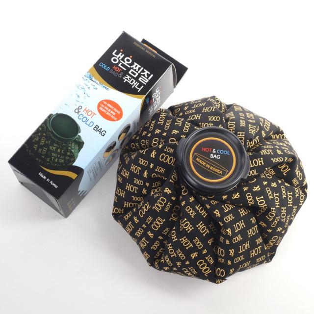 보성메디칼 국내산 얼음주머니 냉온팩 찜질주머니 (블랙) - 소, 1개