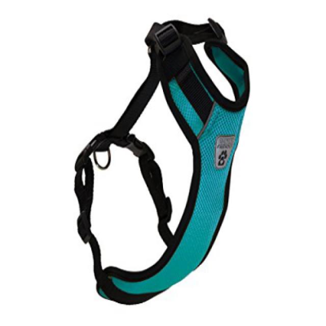 Canine Friendly Vented Vest Harness Large Teal 송곳니 친화적 인 벤츠 조끼 대형 청록색, 1