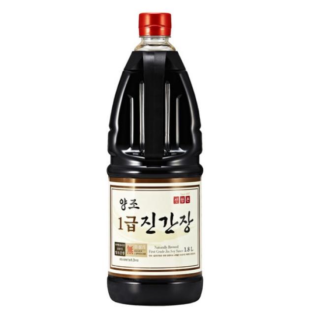 [신앙촌] 양조 1급진간장 1.8L, 없음, 상세설명 참조