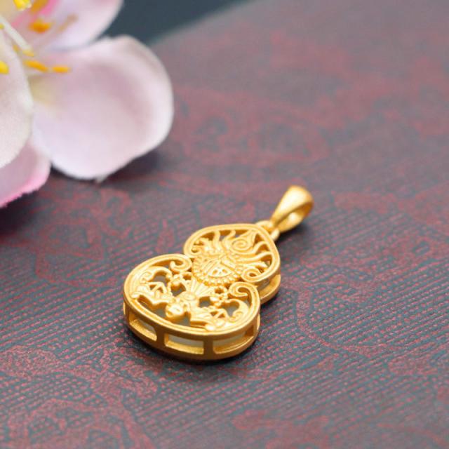 권옥과 전옥 조롱박 펜던트 구덩이 종 백옥복 눈앞 목걸이 보석 옥석 옥기 선물녀