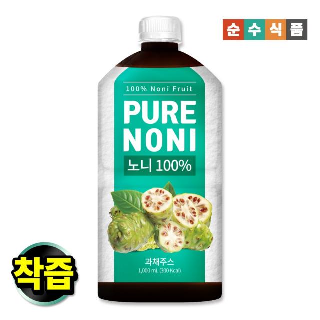 순수식품 노니 원액 노니주스 1병x1000ml NFC착즙, [1병] 노니주스, 옵션선택