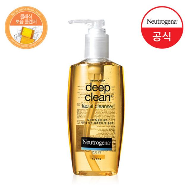 뉴트로지나 딥클린 클렌 훼이셜 클렌져200ml 클렌징 폼, 200g, 단품