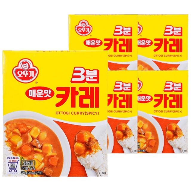 맛있고 간편하다 오뚜기 3분요리 매운맛 카레 15개