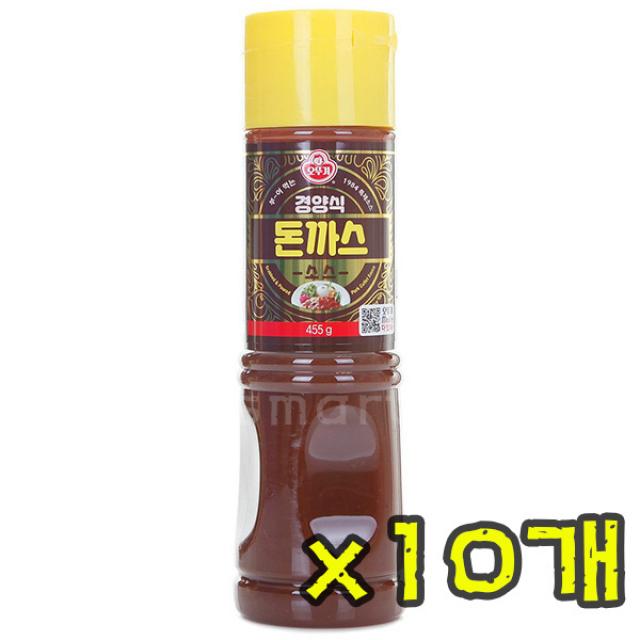 K마켓 오뚜기 경양식 돈까스 소스455g 돈가스, 10개, 455g