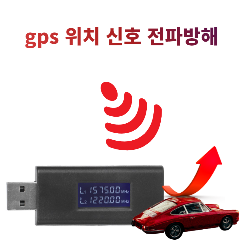 gps 위치추적 전파방해 신호차단 정보보호 재밍, gps 전파방해 usb