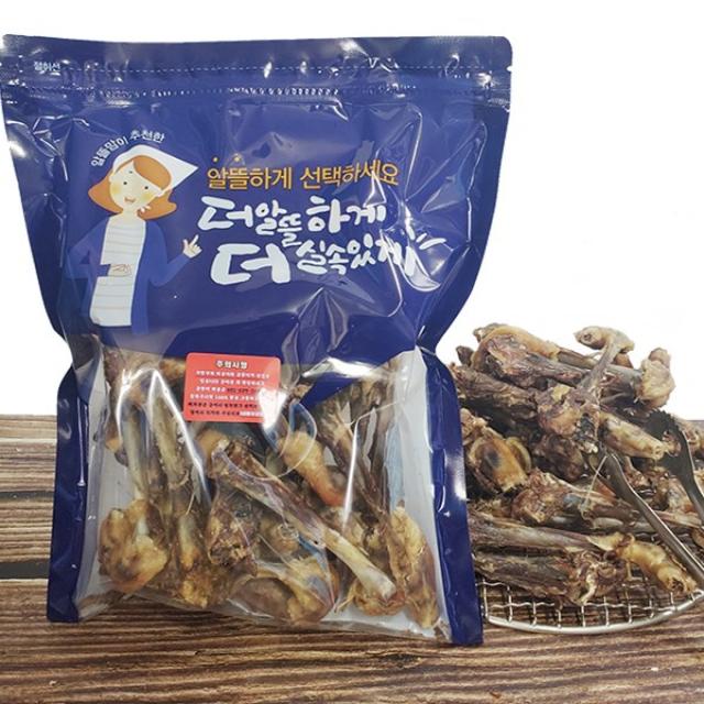 수제명가 오리도가니 대용량500g 국산수제개껌 껌 1개 오리도가니500g