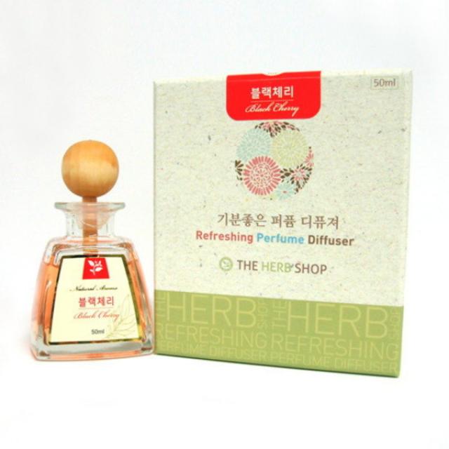 [바보사랑] (차량용디퓨저방향제) 천연 퍼퓸아로마디퓨져 방향제 (50ml) -블랙체리-아로, 향선택:차량용50ml-후리지아블라썸