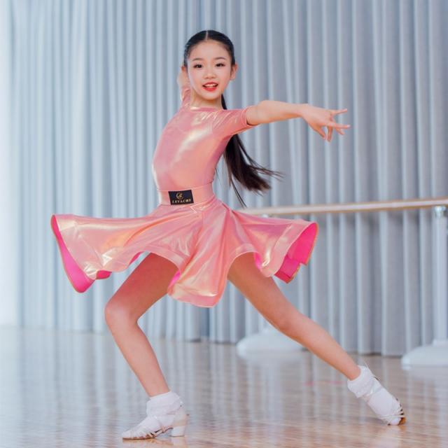 야구의류 르 나중에 풀 라틴댄스 의류 여비 레이싱복 여아 라틴 표준 급수시험 공연복