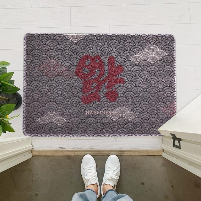 Mar.26 124번 중식문 앞 매트리스 출입문 입구용 실타래 무사안일문 레드 카펫Z, FD. - 진 한 색 으로.