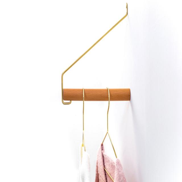 원목 우드 골드 틈새 벽걸이 코너 옷걸이 행거 소품걸이 인테리어, 1개, 느티나무걸이+옷걸이5피스