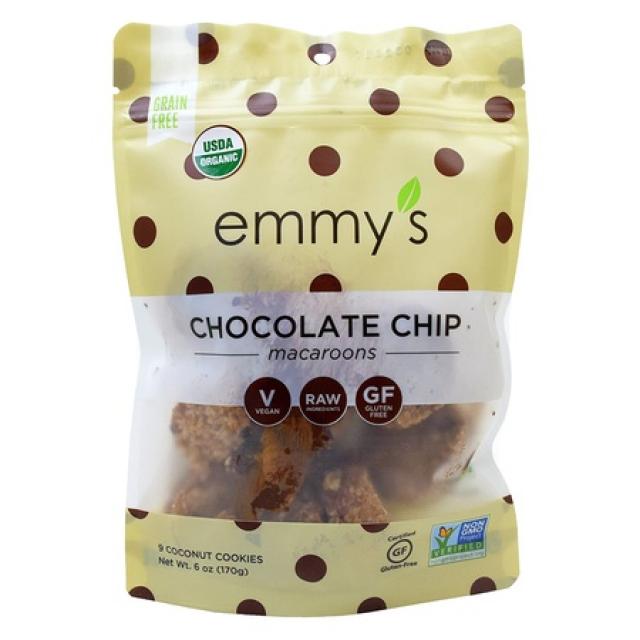 Emmys Organics Coconut Cookies Chocolate Chip 6 Oz Pack Of 2 상세 설명 참조0