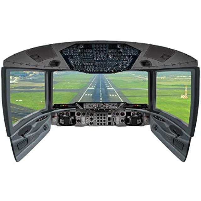 NMT -조종석 벽 데칼 벽화 비행기 창 활주로 장식-CP1 (13 H X 22 W) ((선택: 13″H [13