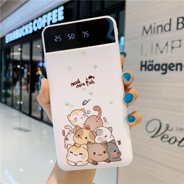 고구려글로벌 보조배터리 적용 대용량 20000 고속충전 전보의 보배 OPPO 화웨이 VIVO 10000 통용 이동함, 한가운데에 있다 어린 고양이 스피드