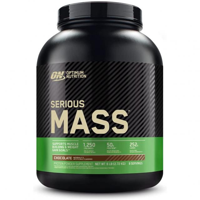 옵티멈 시리어스 매스 Serious Mass 6lb Chocolate, 2730g, 1통