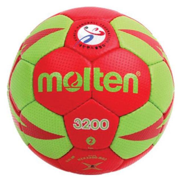 몰텐 핸드볼공 H1X3200-RG2(1호 2호) 학교클럽리그 사용구, 레드+그린_2호