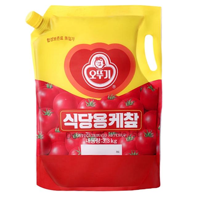 토마토케찹 스파우트 3.3kg / 오뚜기 케찹 /대용량, 1개
