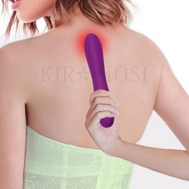 kirahosi 진동안마기 스트레칭 마사지 건강 관리 어깨 마사지기 35 GS Acbdo4f, 1, 퍼플 강제력