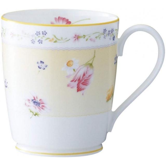 Noritake 노리 타케 머그컵 295cc 쥬누 도리깨 전자 레인지 대응 본 차이나 T97280 / 4620