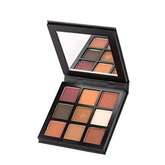 yoyorule Cosmetic Matte Eyeshadow Cream Makeup Palette Set 9 Colors Eyeshadow Pearlescent matte mixed eye shadow, 본문참고, Color = B