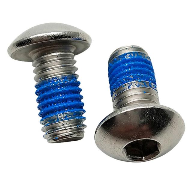 M2M3M4M5M6 둥근코 육각 접착제를 붙이다 피스 칠함 풀 방송 논슬립 미끄럼방지 낙오에 견디다 못, M6*12 (5개 )