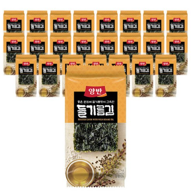 동원 양반 들기름 도시락김, 5g, 24개