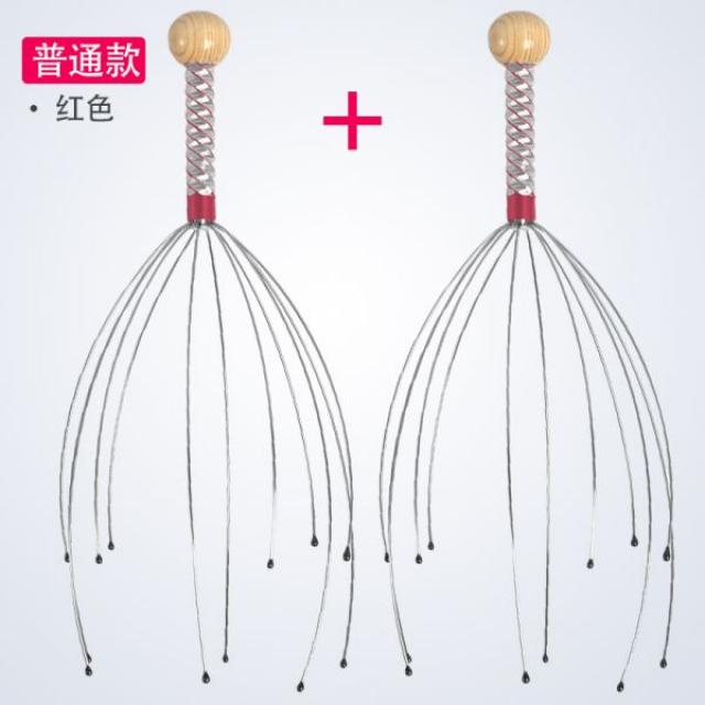 경추 마사지건 두피가려울때 셀프마사지도구 시원한마사지 두피샴푸브러쉬 탈모에도움되는 두피각질제거하기 부모님마사지해주기 두피마사지기 문어발 공부하다사용하는 조용한 셀프마사지하는도구, 단일사이즈, K