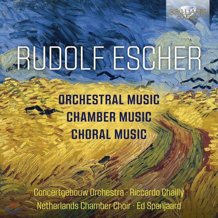 Riccardo Chailly 루돌프 에셔: 교향곡 실내악곡 합창곡 Rudolf Escher: Orchestral Chamber And Choral Music 