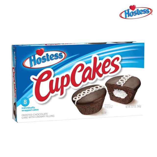 호스티스 컵케익 초콜렛 8개입, Hostess-Cupcakes-Chocolat-8ct