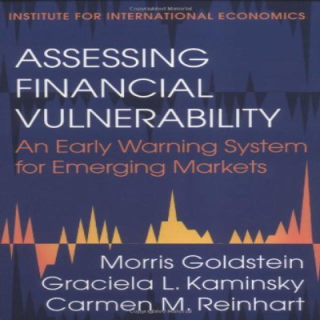 Assessing Financial Vulnerability: An Early Warning System for Emerging Markets 금융 취약성 평가 : 신흥 시장을위한, 1