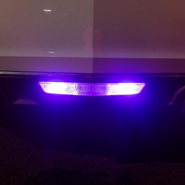 차량실내등led 적용 캐딜락 ATSL 무드등 내부장식 LED 램프 발바닥 등이다 후진 항로를 안내하다 3518890801, 후진등 (포근 보라색 싱글 )