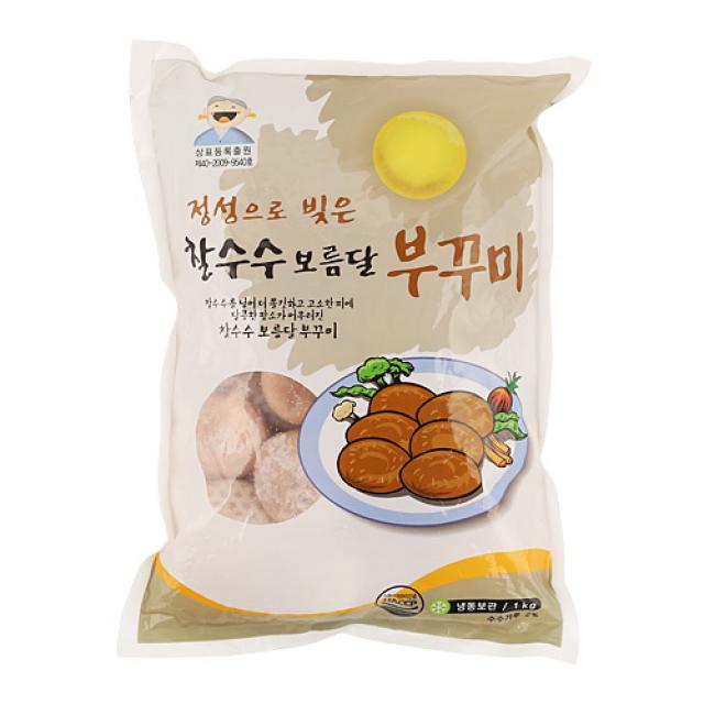 찰수수보름달부꾸미1kg/안흥/가공떡, 단일상품